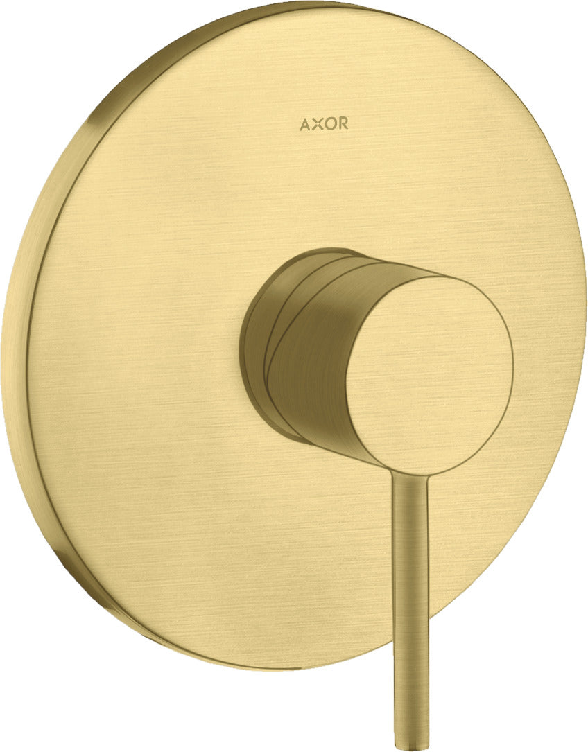 AXOR Starck Single lever manual shower mixer for concealed installation with pin handle