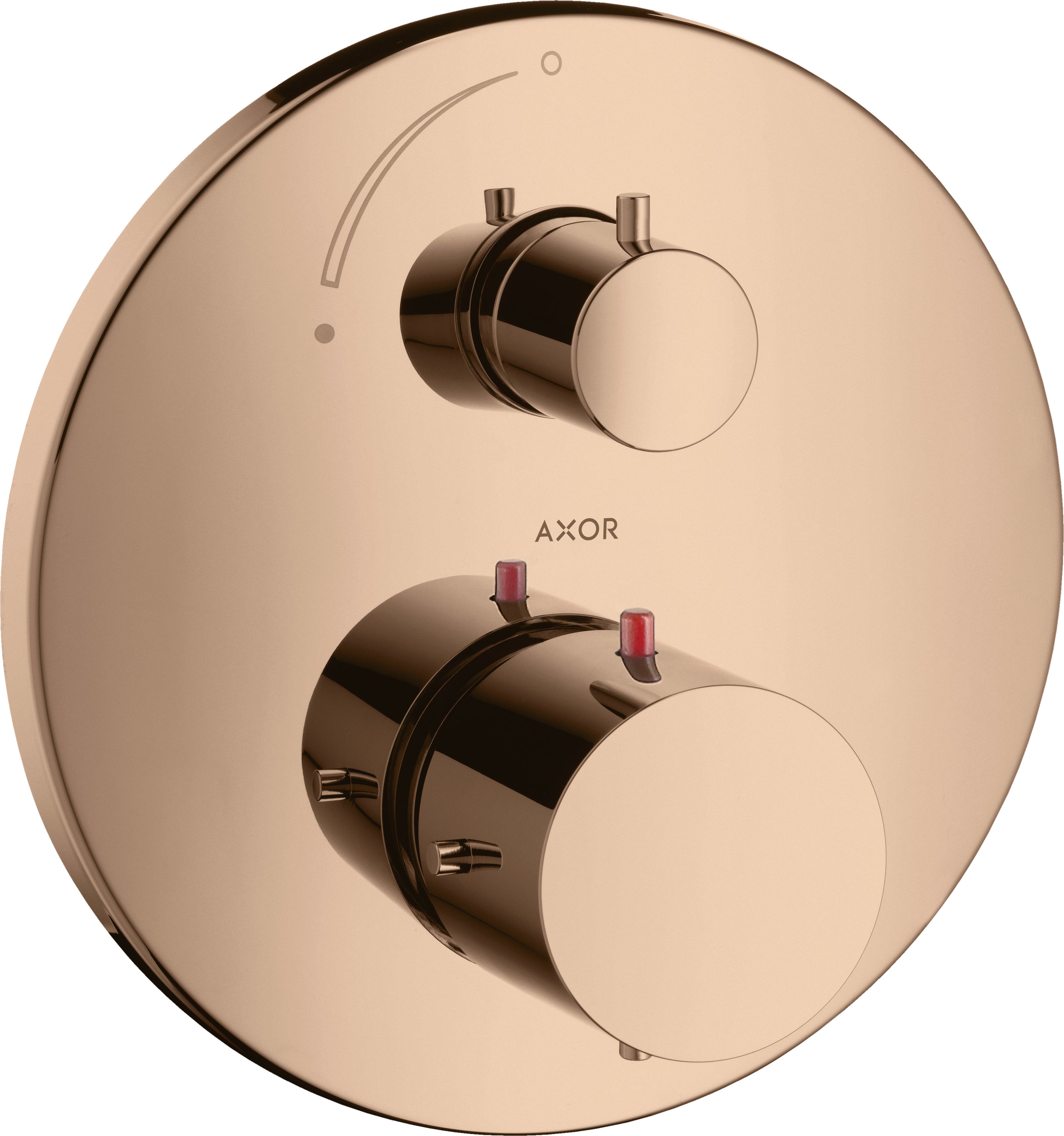 AXOR Starck Thermostatic mixer for concealed installation with shut-off valve