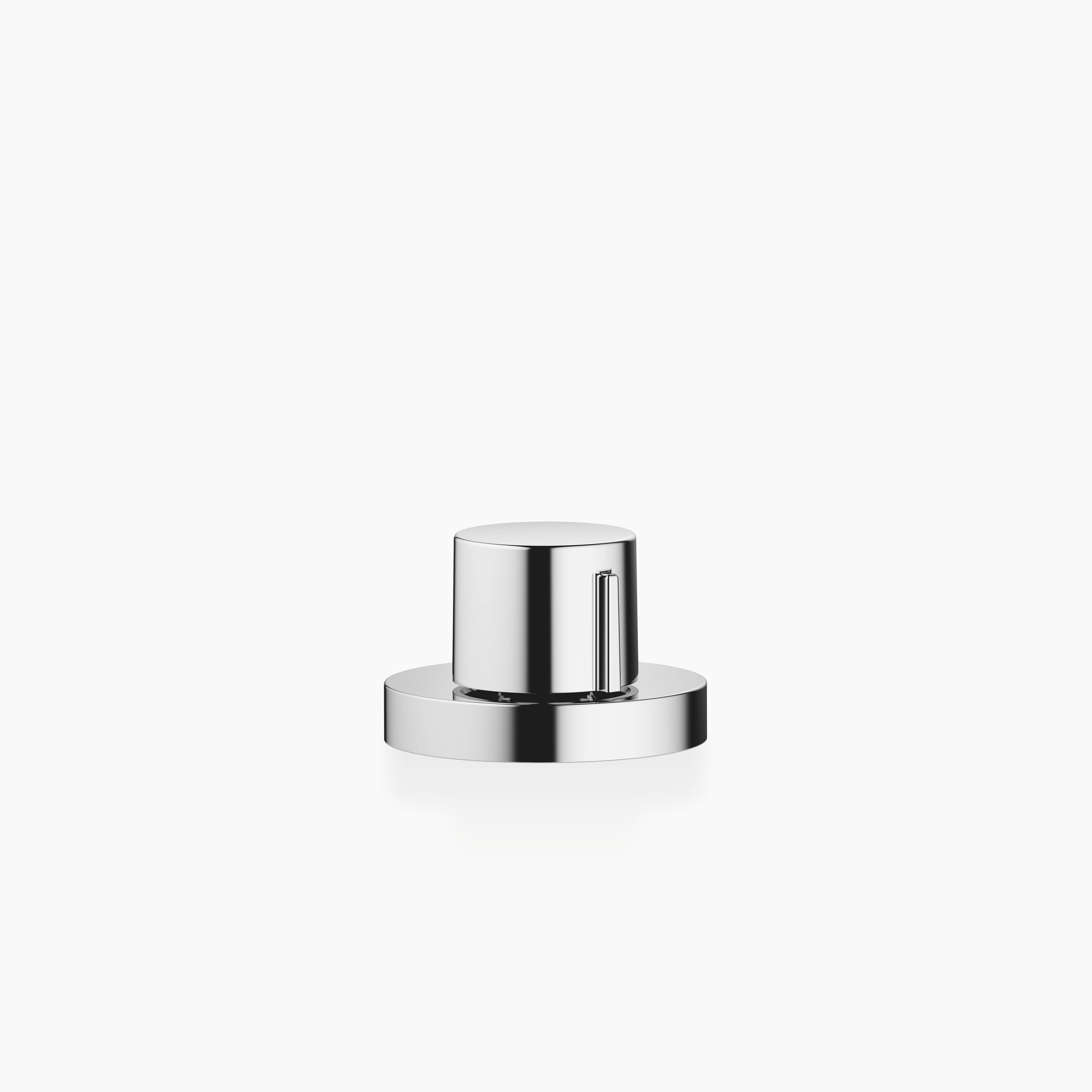 Strainer Waste With Control Handle Chrome
