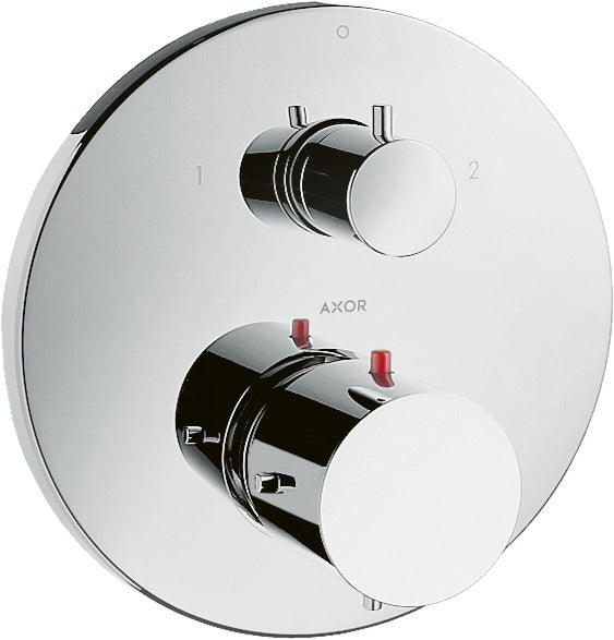 AXOR Starck Thermostatic mixer for concealed installation with shut-off / diverter valve
