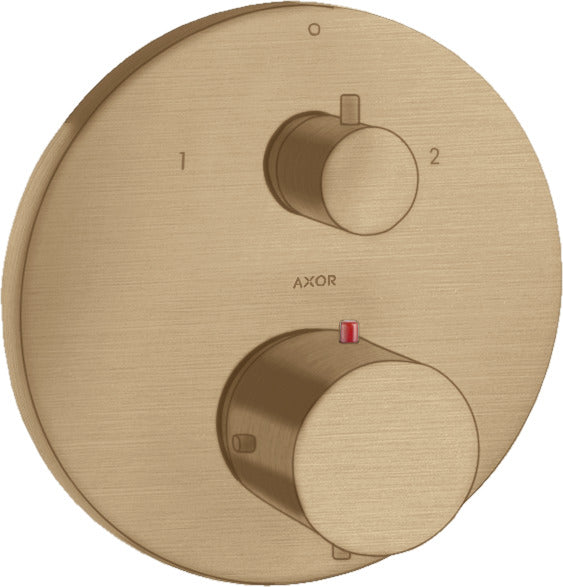 AXOR Starck Thermostatic mixer for concealed installation with shut-off / diverter valve