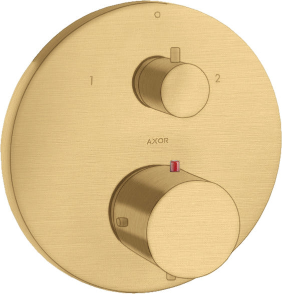 AXOR Starck Thermostatic mixer for concealed installation with shut-off / diverter valve
