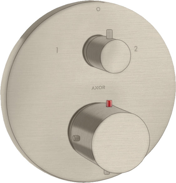 AXOR Starck Thermostatic mixer for concealed installation with shut-off / diverter valve