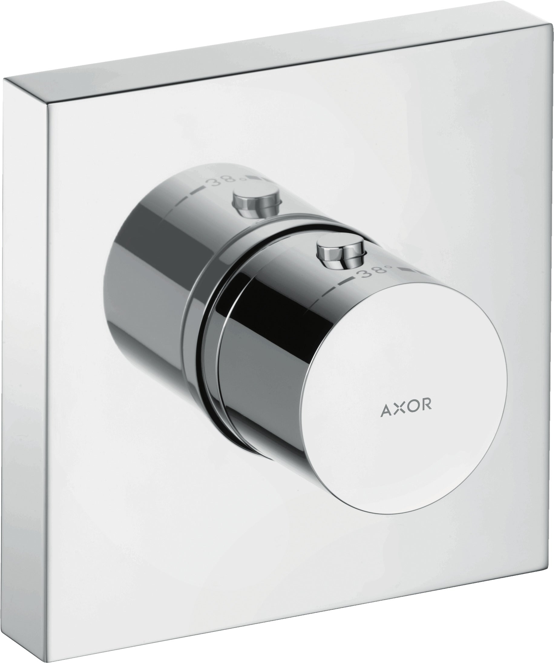 AXOR ShowerSolutions Thermostatic module 120/120 square for concealed installation