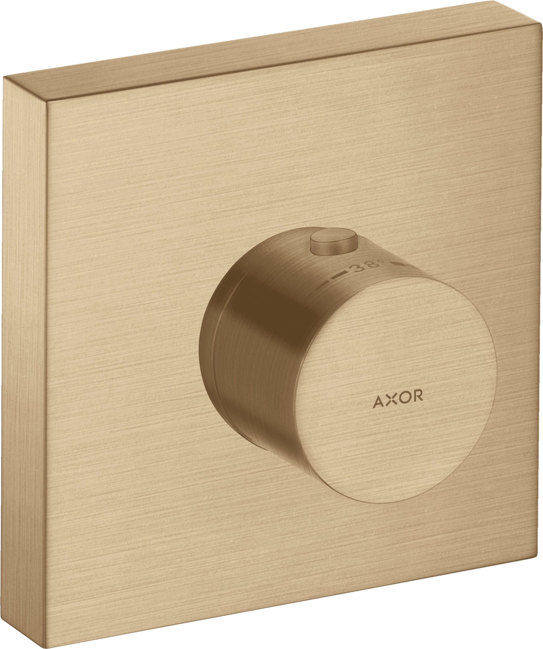 AXOR ShowerSolutions Thermostatic module 120/120 square for concealed installation