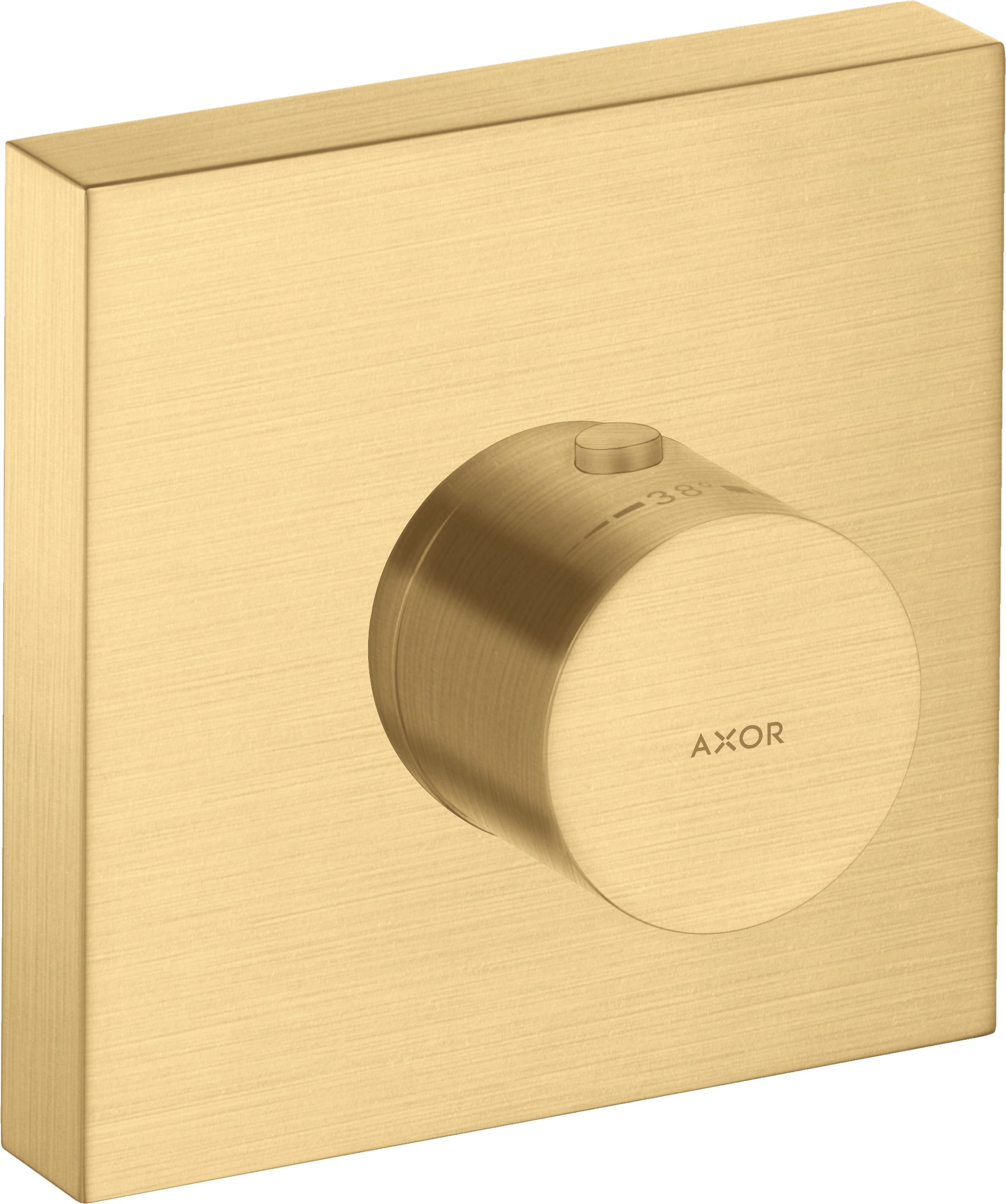 AXOR ShowerSolutions Thermostatic module 120/120 square for concealed installation