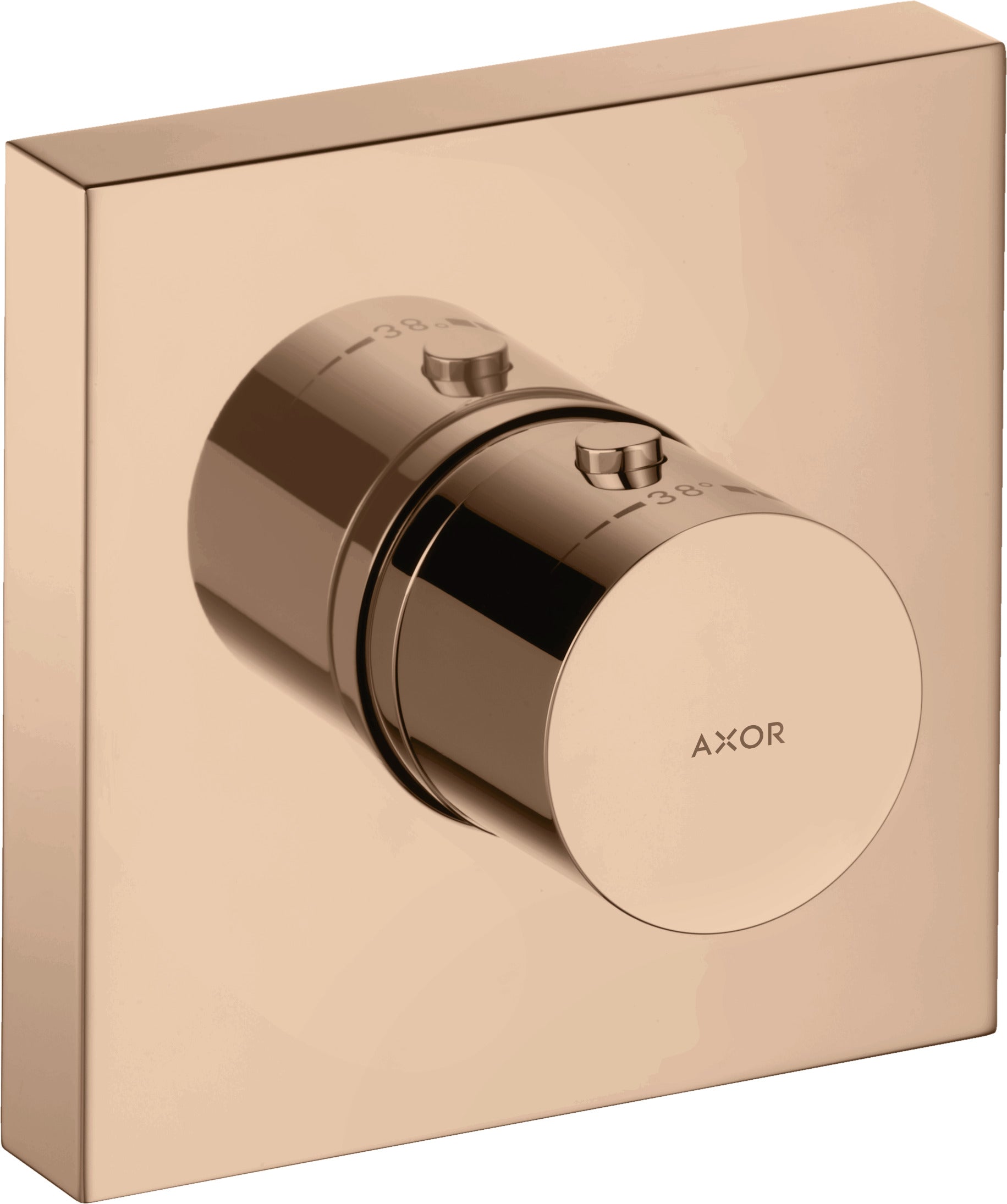 AXOR ShowerSolutions Thermostatic module 120/120 square for concealed installation