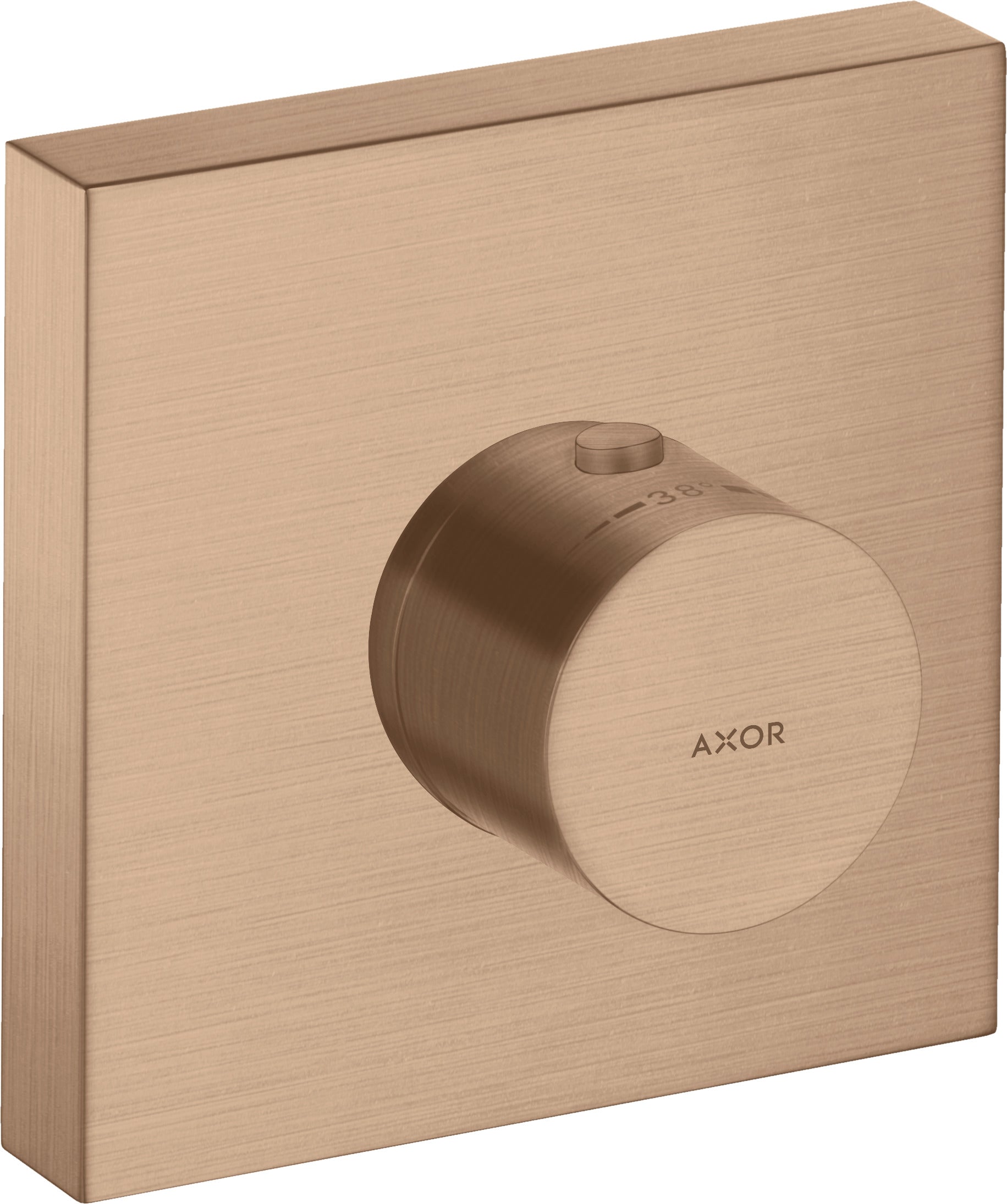 AXOR ShowerSolutions Thermostatic module 120/120 square for concealed installation