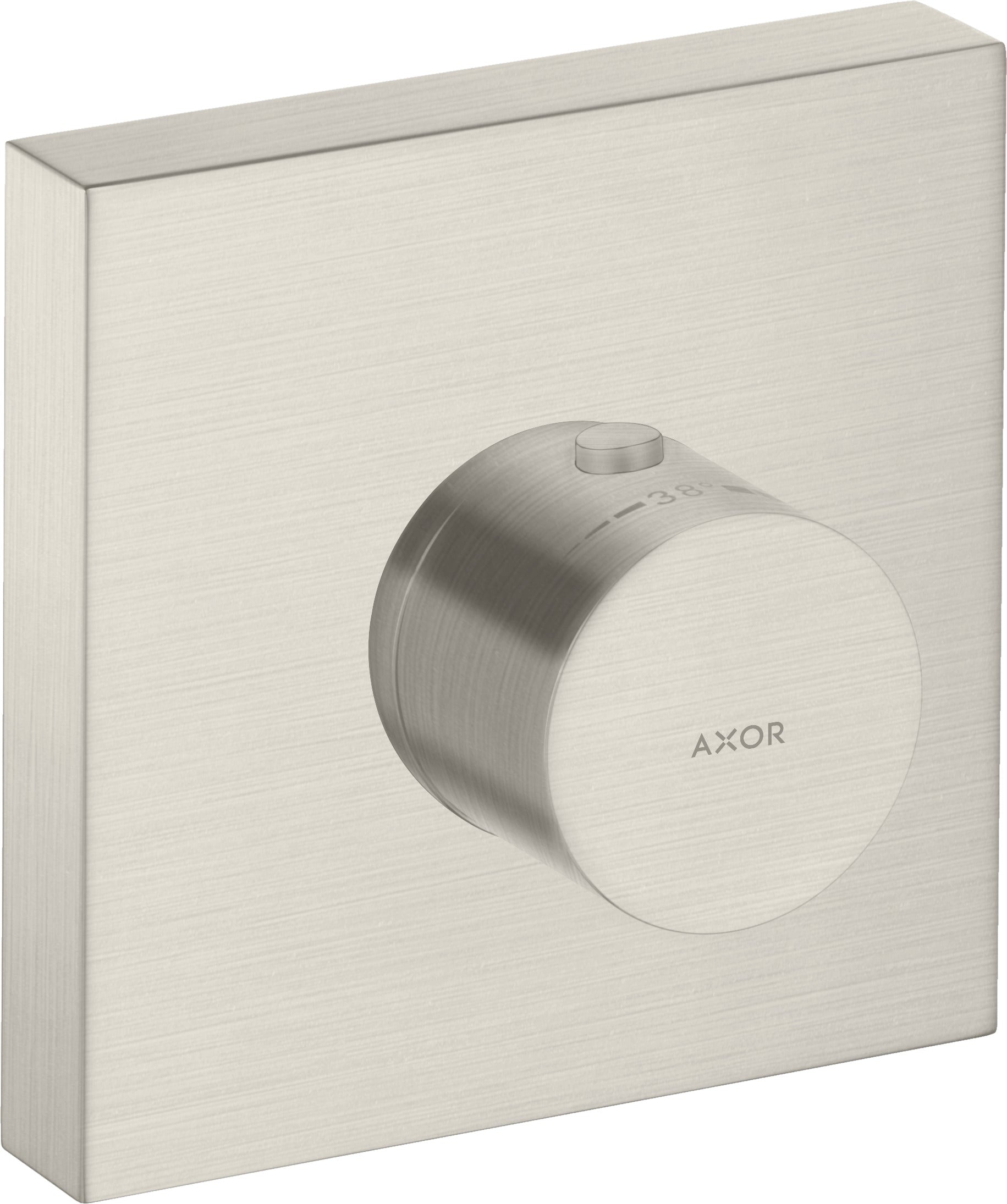 AXOR ShowerSolutions Thermostatic module 120/120 square for concealed installation