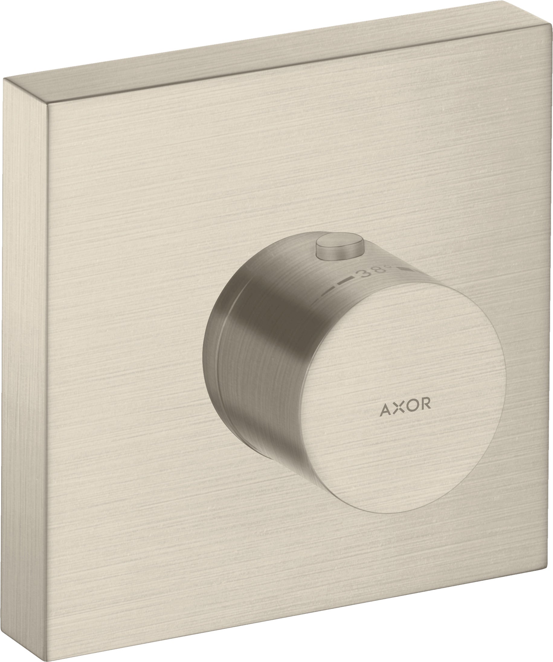 AXOR ShowerSolutions Thermostatic module 120/120 square for concealed installation