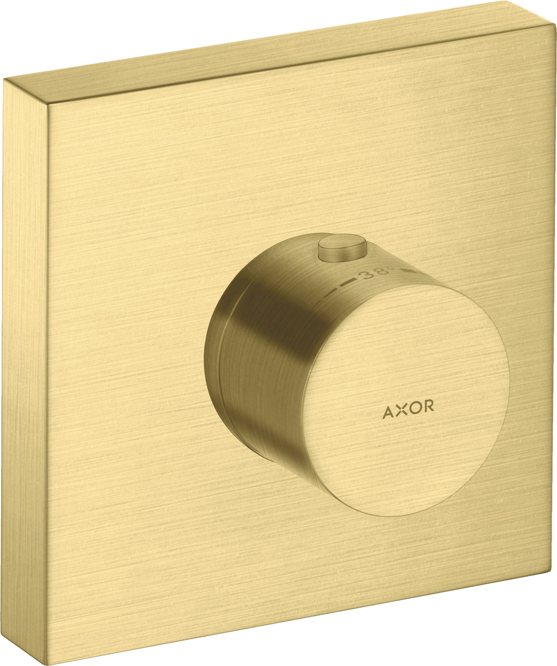 AXOR ShowerSolutions Thermostatic module 120/120 square for concealed installation