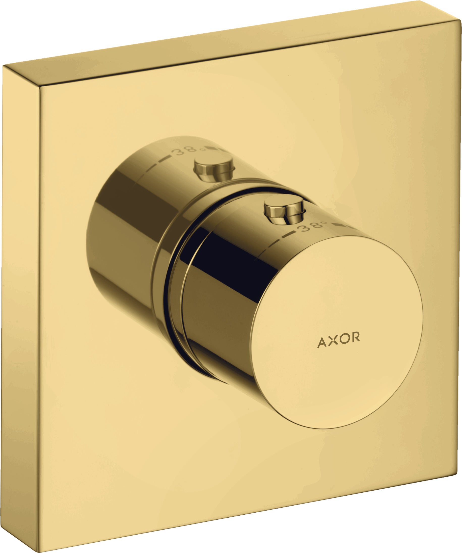 AXOR ShowerSolutions Thermostatic module 120/120 square for concealed installation