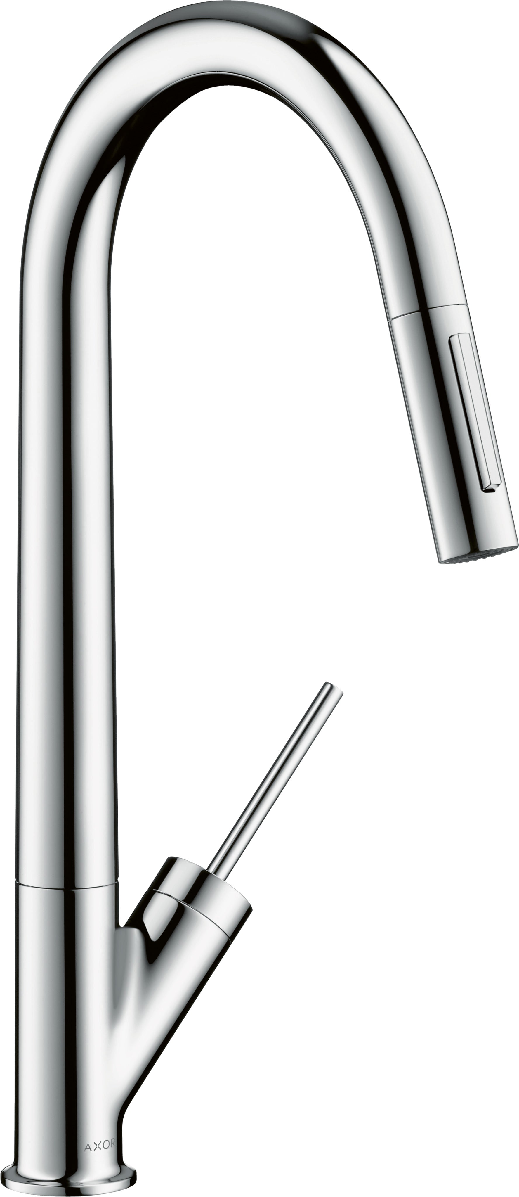 AXOR Starck Single lever kitchen mixer 270 with pull-out spray