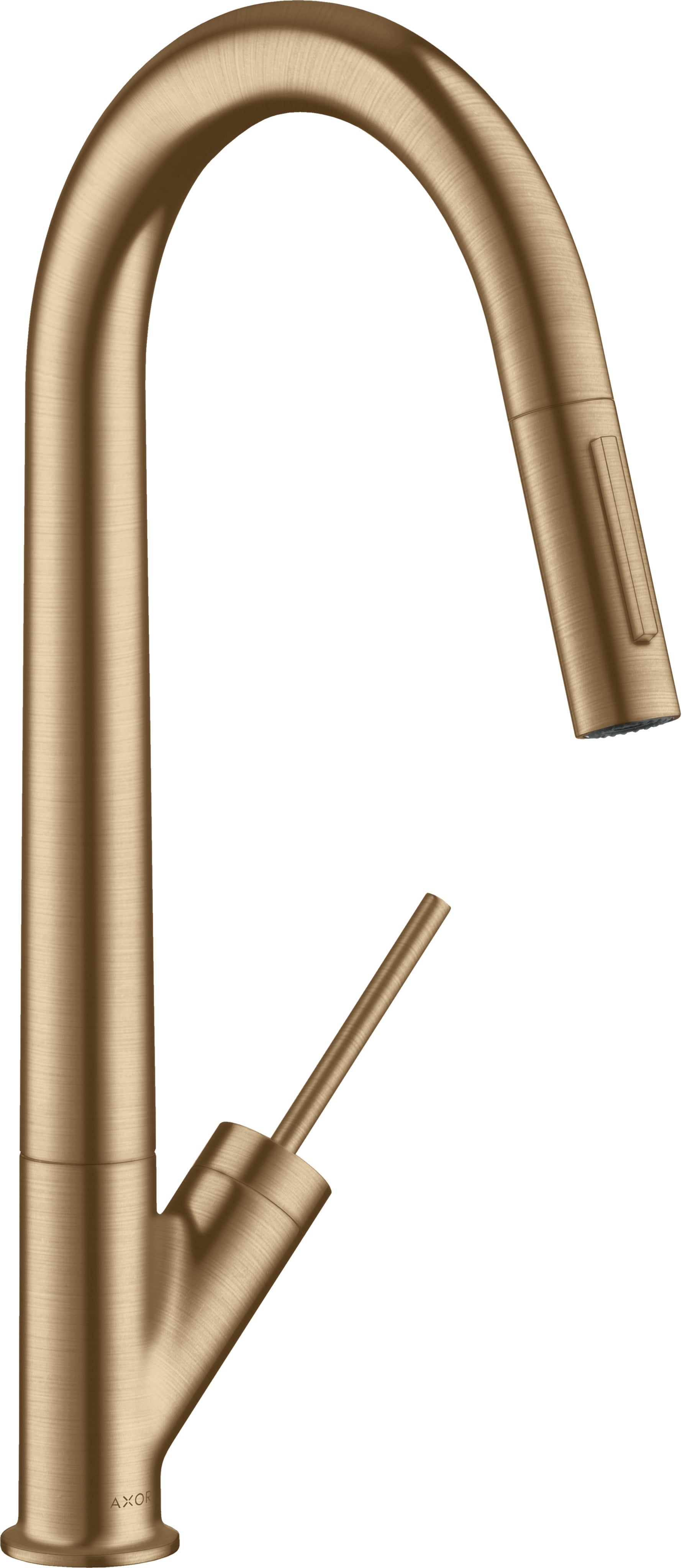 AXOR Starck Single lever kitchen mixer 270 with pull-out spray