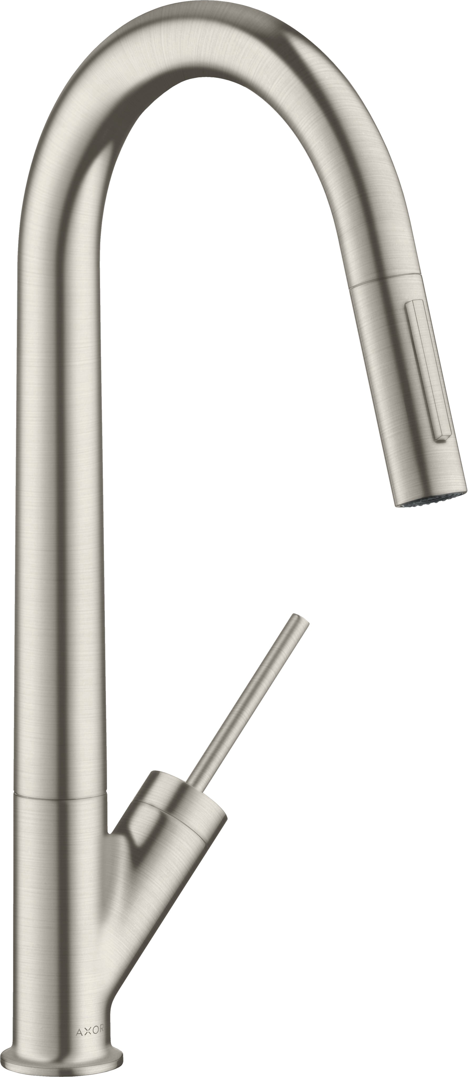 AXOR Starck Single lever kitchen mixer 270 with pull-out spray