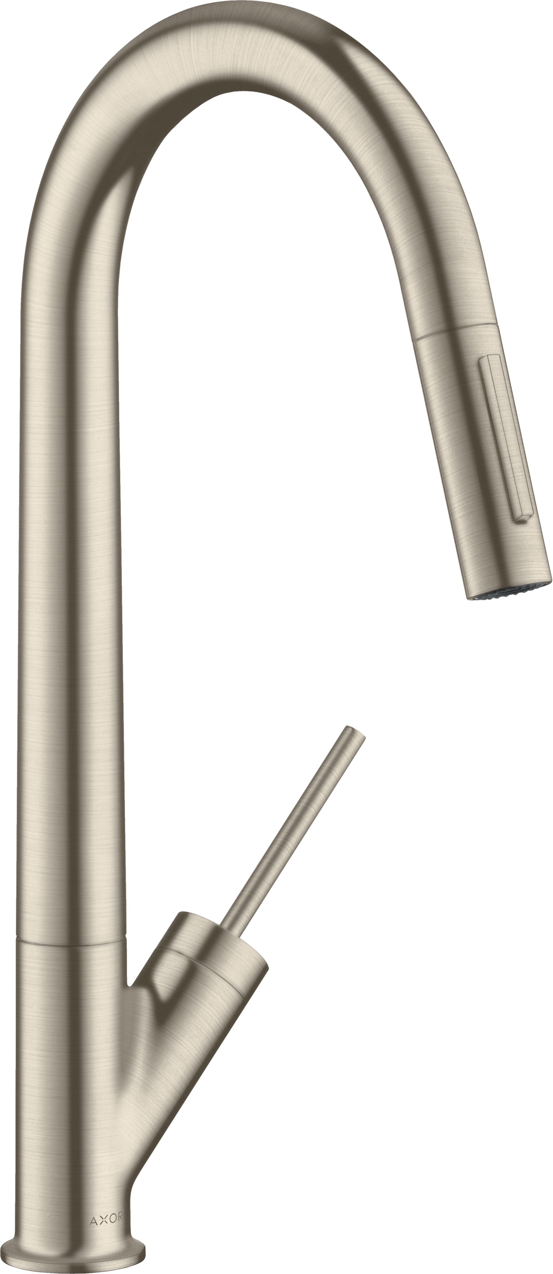 AXOR Starck Single lever kitchen mixer 270 with pull-out spray