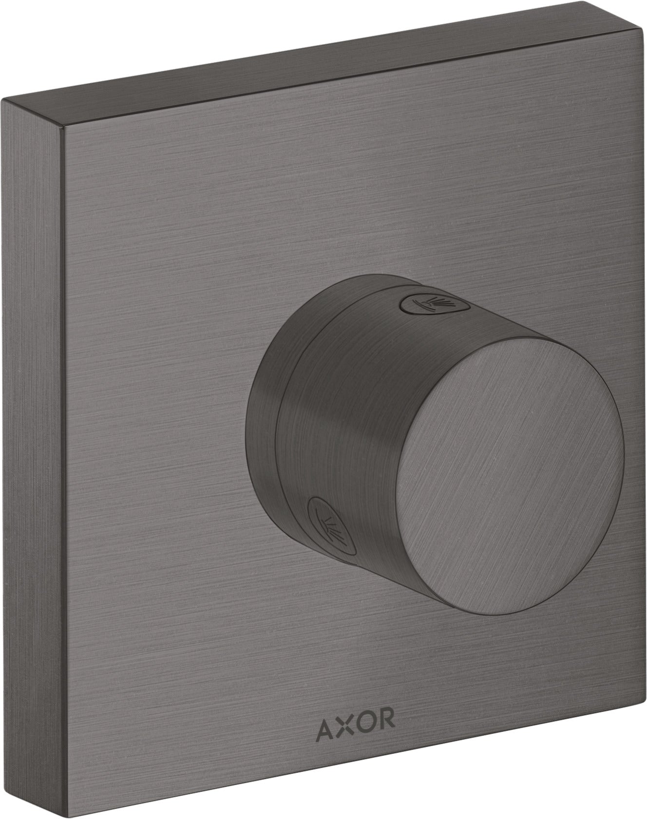 AXOR ShowerSolutions Shut-off / diverter valve Trio / Quattro shut-off / diverter valve 120 mm x 120 mm square