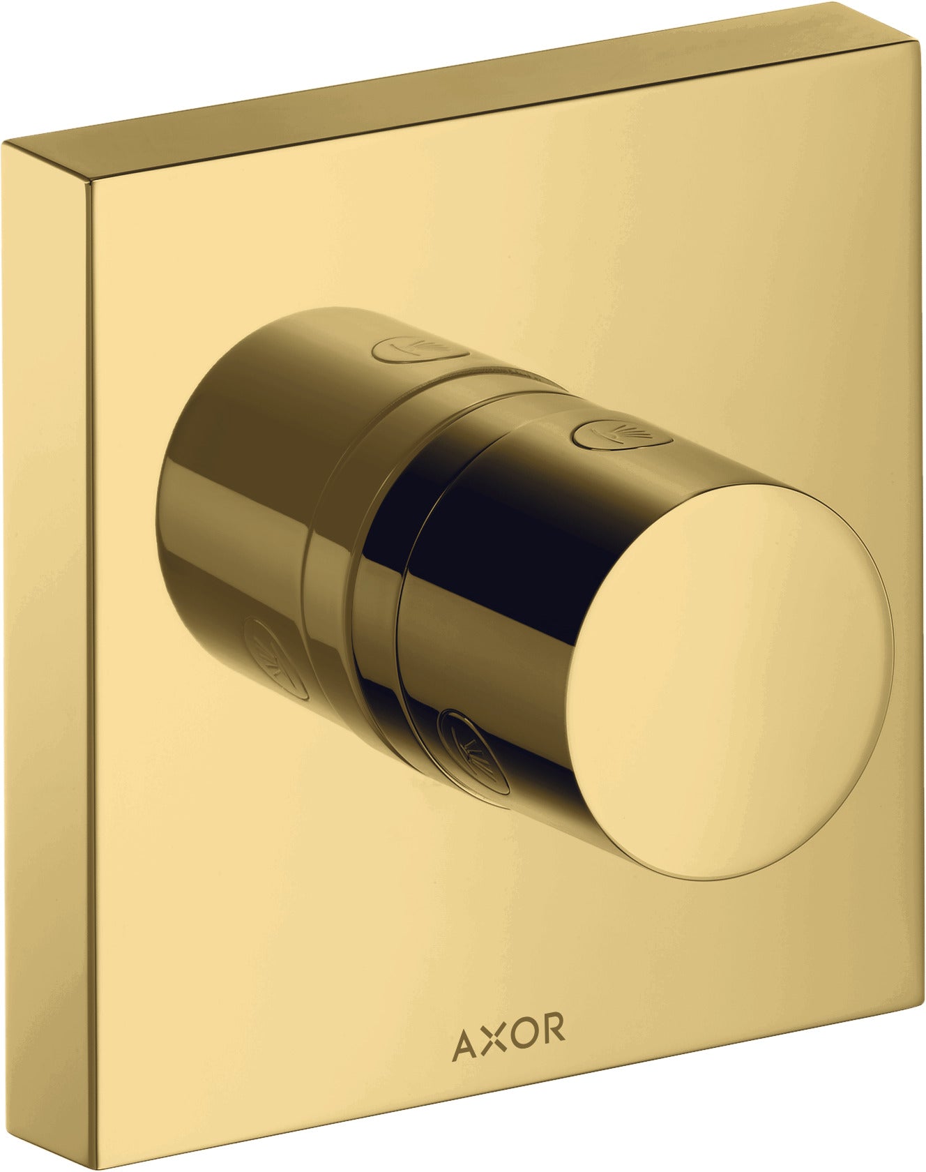 AXOR ShowerSolutions Shut-off / diverter valve Trio / Quattro shut-off / diverter valve 120 mm x 120 mm square