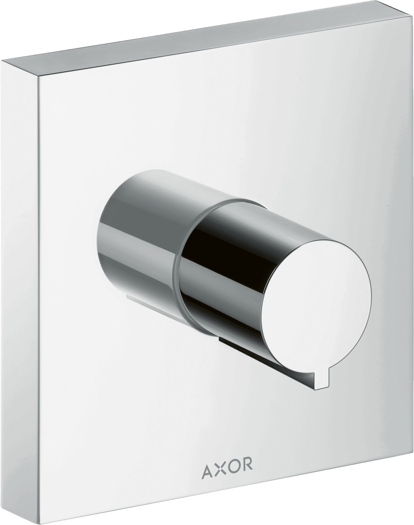 AXOR ShowerSolutions Shut-off valve square 120 mm x 120 mm for concealed installation