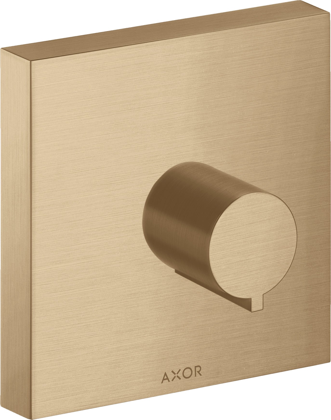 AXOR ShowerSolutions Shut-off valve square 120 mm x 120 mm for concealed installation