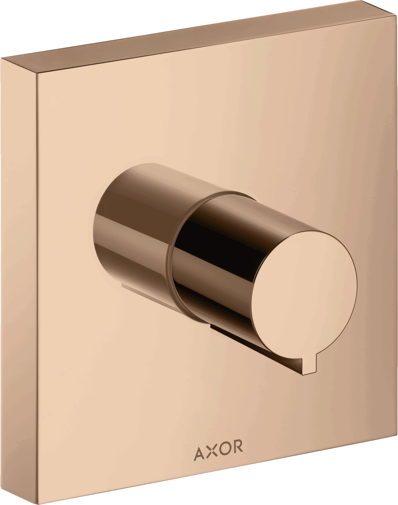 AXOR ShowerSolutions Shut-off valve square 120 mm x 120 mm for concealed installation