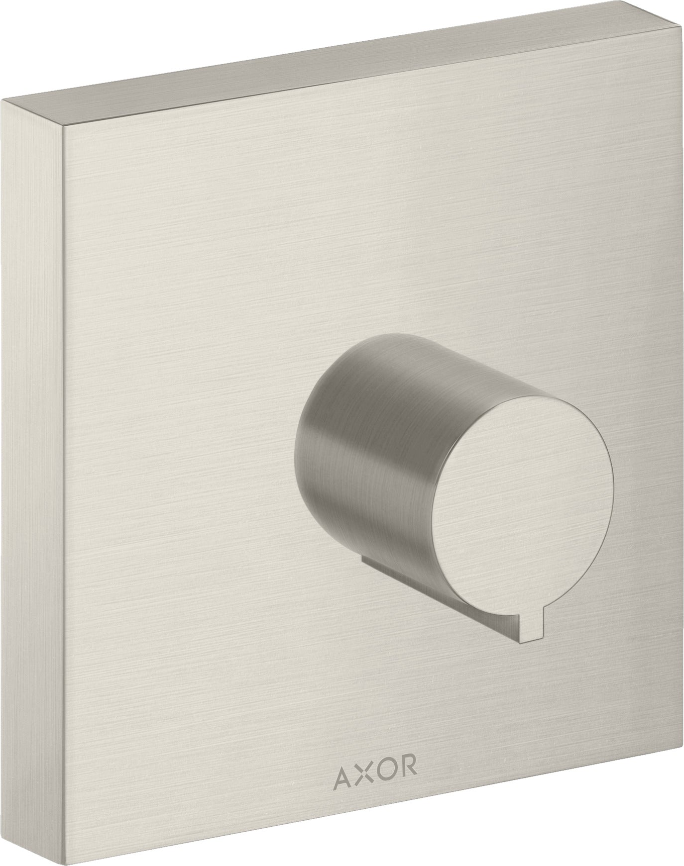 AXOR ShowerSolutions Shut-off valve square 120 mm x 120 mm for concealed installation