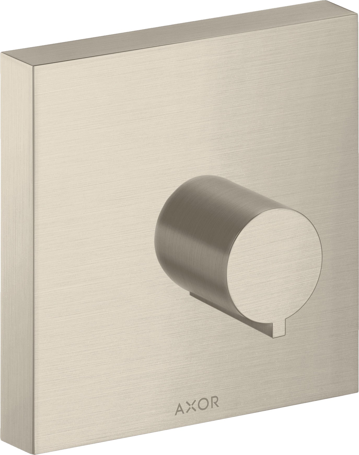 AXOR ShowerSolutions Shut-off valve square 120 mm x 120 mm for concealed installation