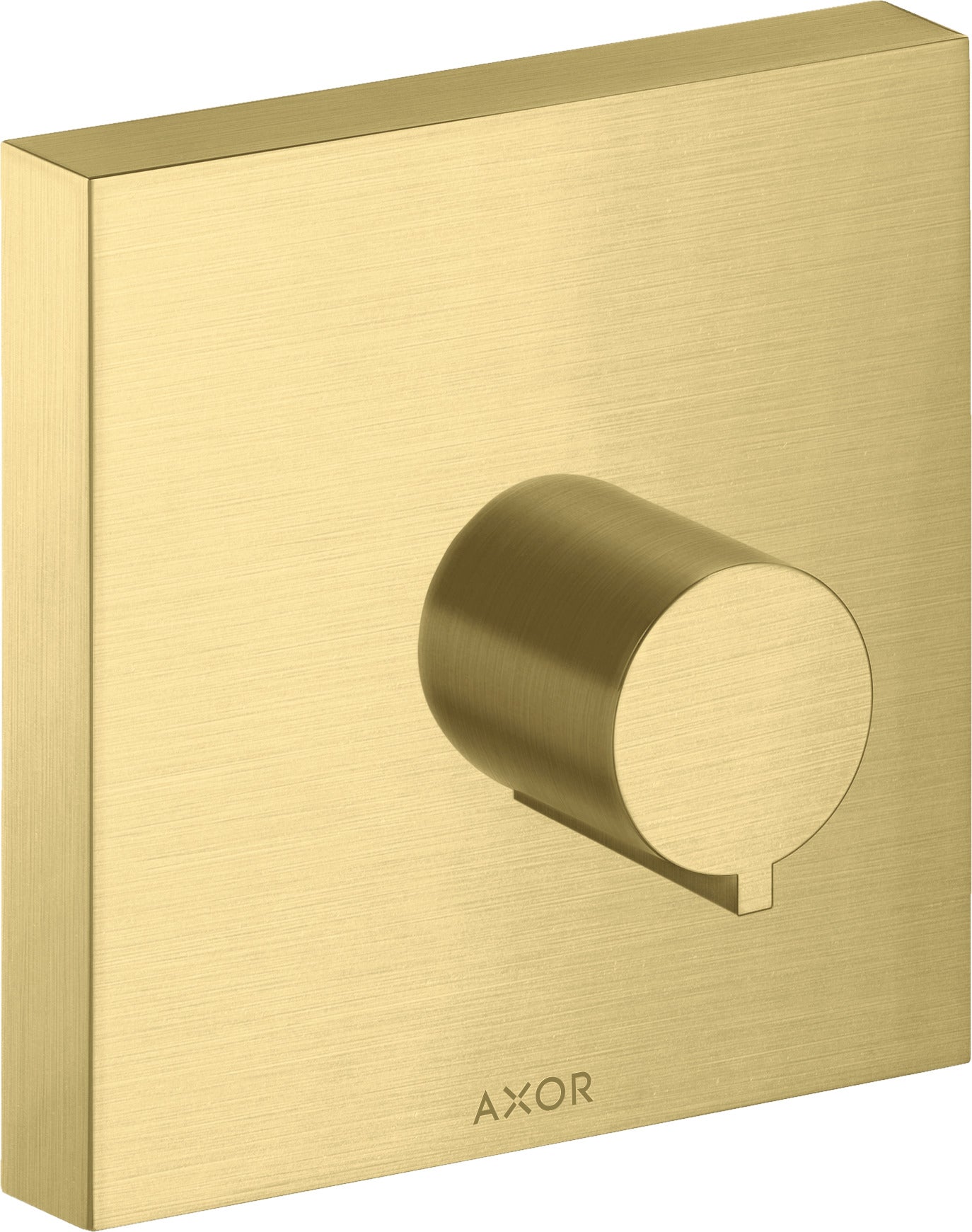 AXOR ShowerSolutions Shut-off valve square 120 mm x 120 mm for concealed installation