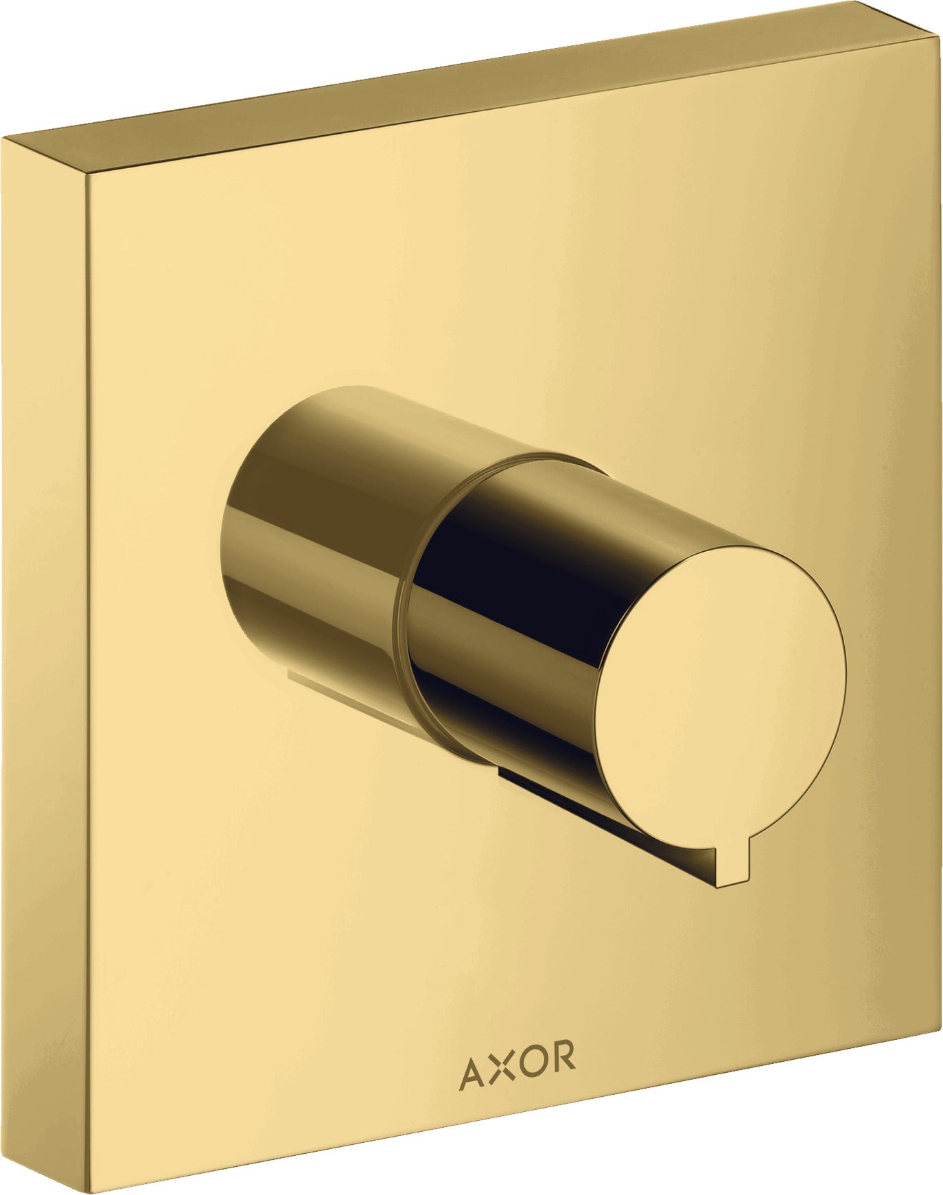 AXOR ShowerSolutions Shut-off valve square 120 mm x 120 mm for concealed installation
