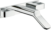 AXOR Urquiola 3-hole basin mixer for concealed installation wall-mounted with spout 228 mm