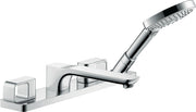 AXOR Urquiola 4-hole rim-mounted bath mixer
