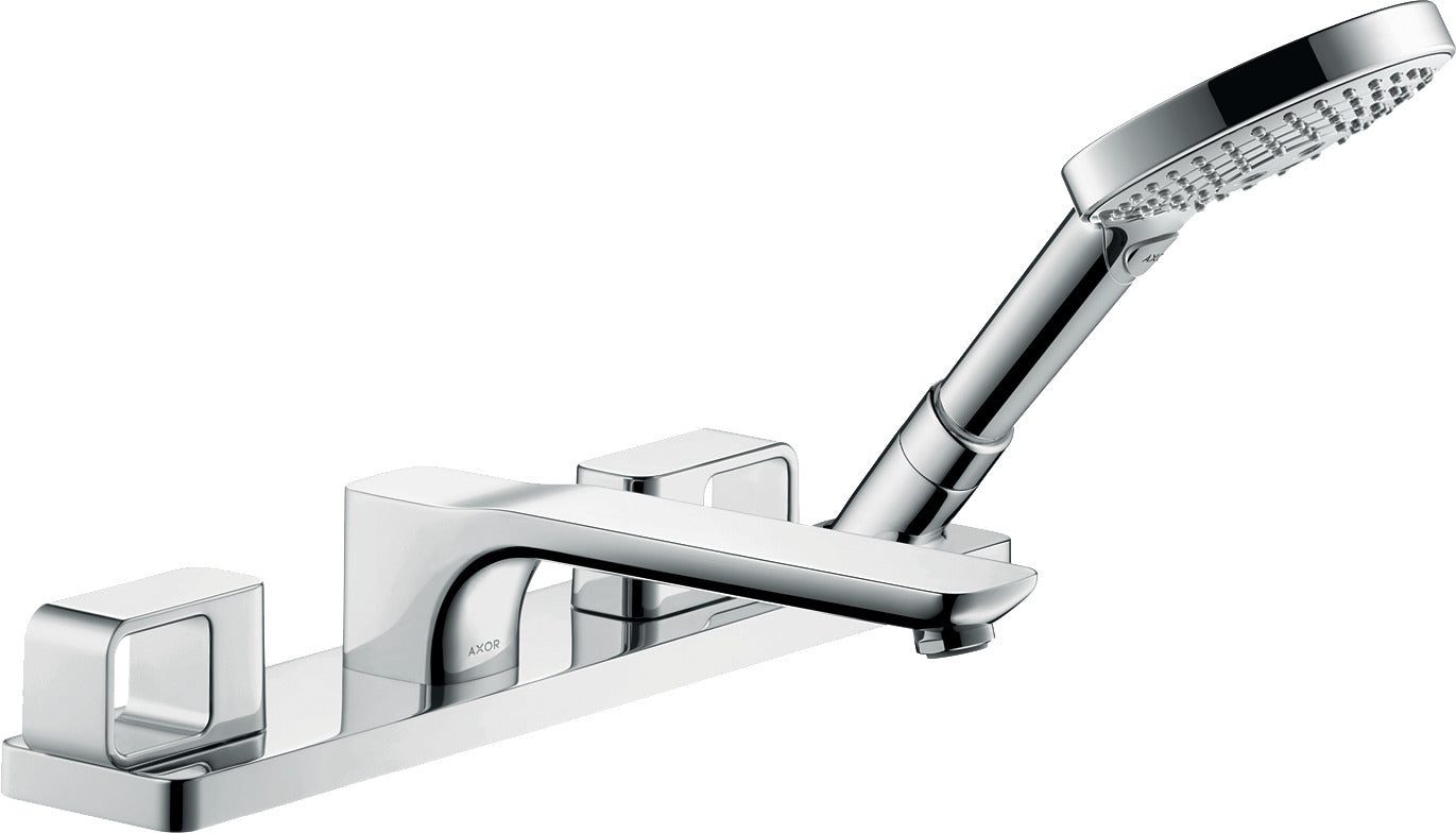 AXOR Urquiola 4-hole rim-mounted bath mixer