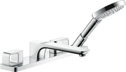 AXOR Urquiola 4-hole tile mounted bath mixer