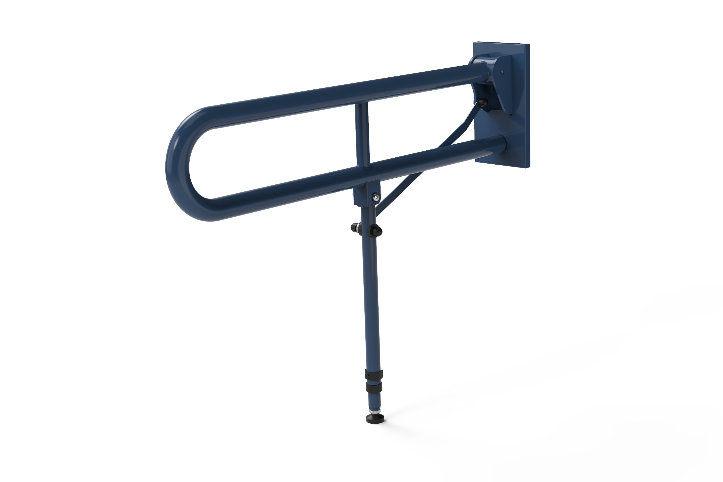 Friction Hinged Rail With Leg