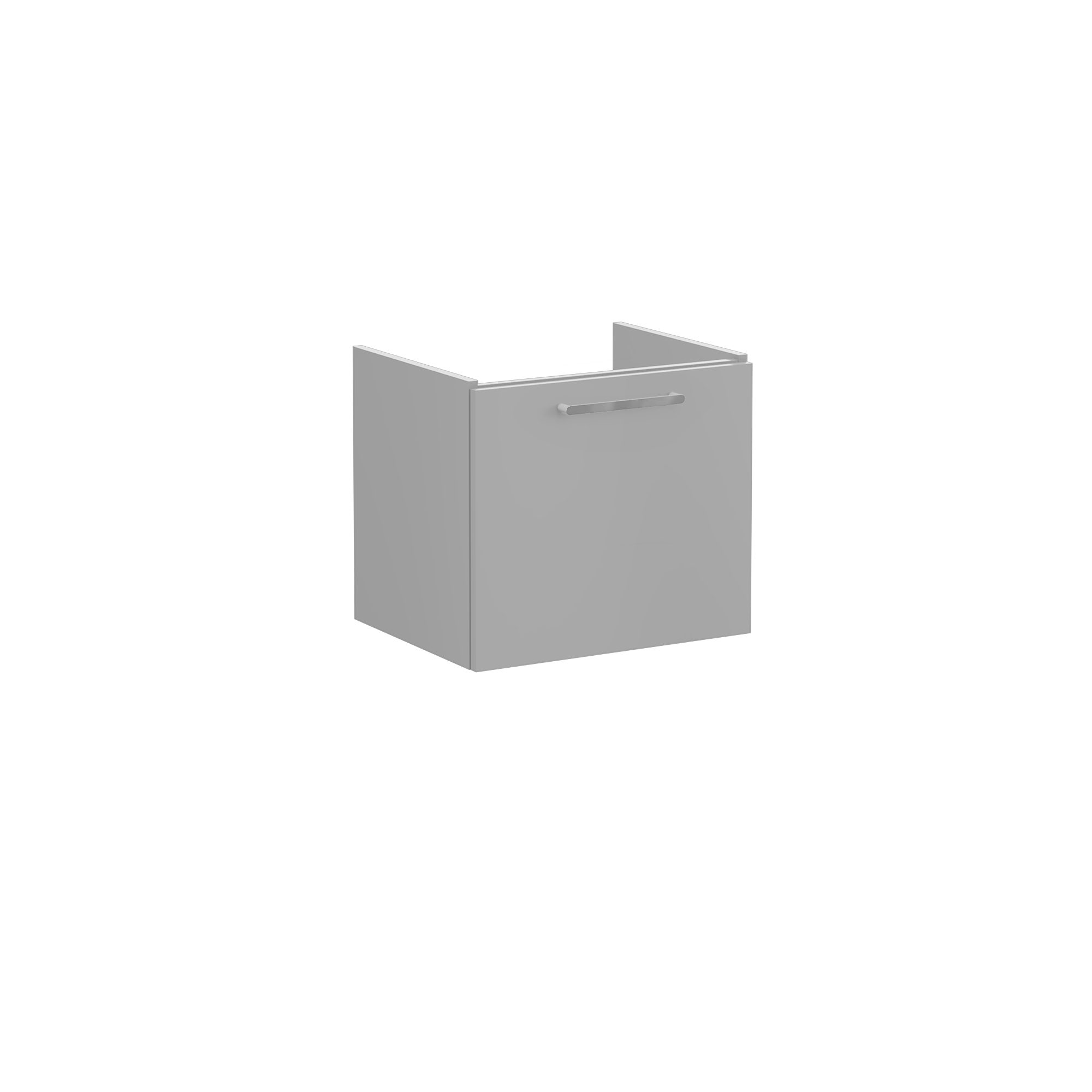 Root Washbasin Unit, With One Drawer, Matt Rock Grey, Without Washbasin