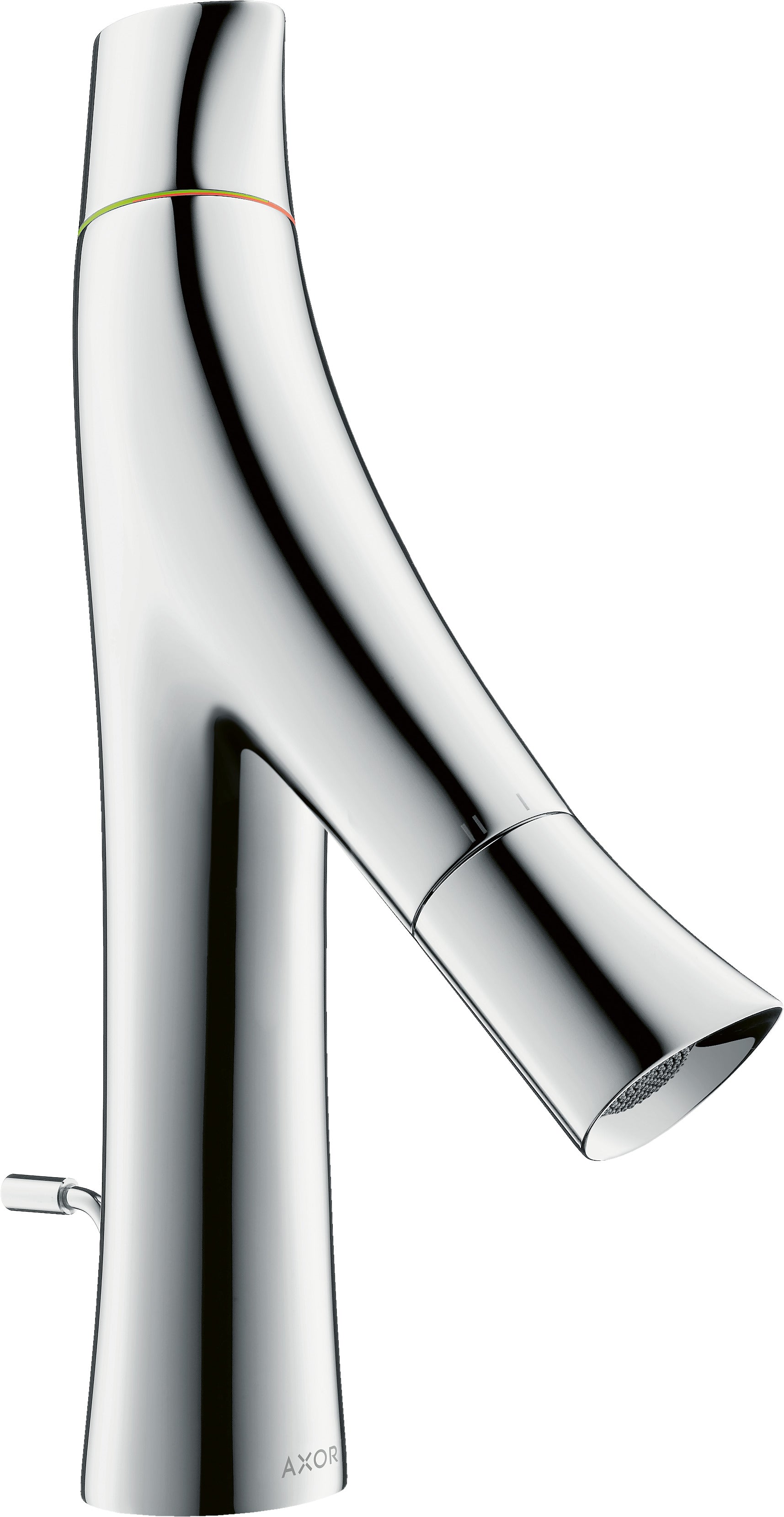 AXOR Starck Organic 2-handle basin mixer 80 with pop-up waste