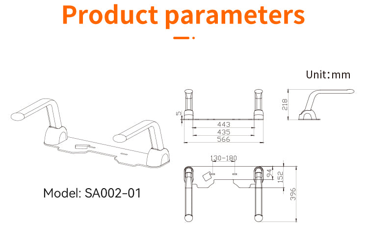 Euroshowers toilet seat arm rest