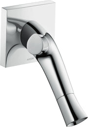 AXOR Starck Organic 2-handle basin mixer for concealed installation wall-mounted with spout 187 mm