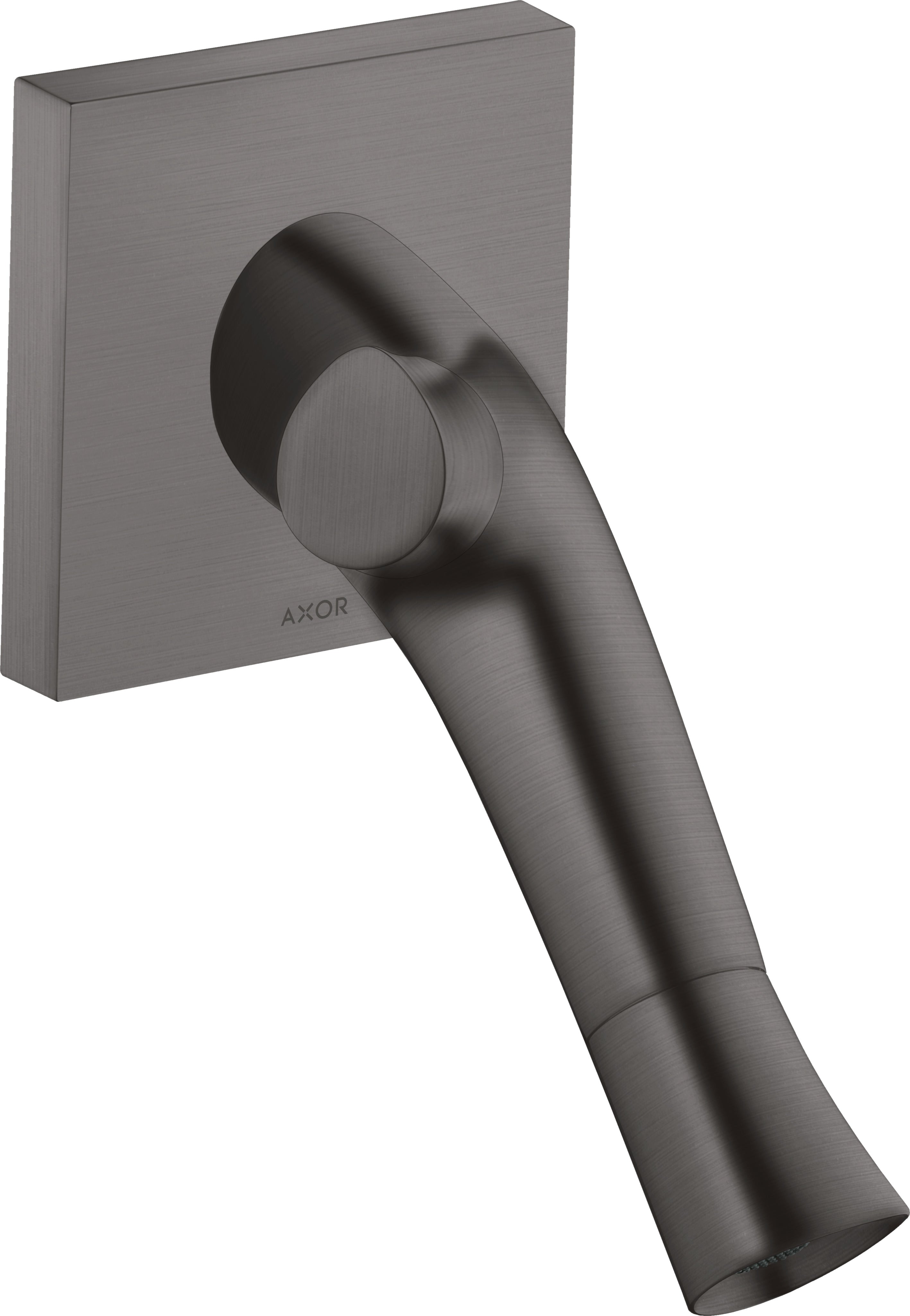 AXOR Starck Organic 2-handle basin mixer for concealed installation wall-mounted with spout 187 mm