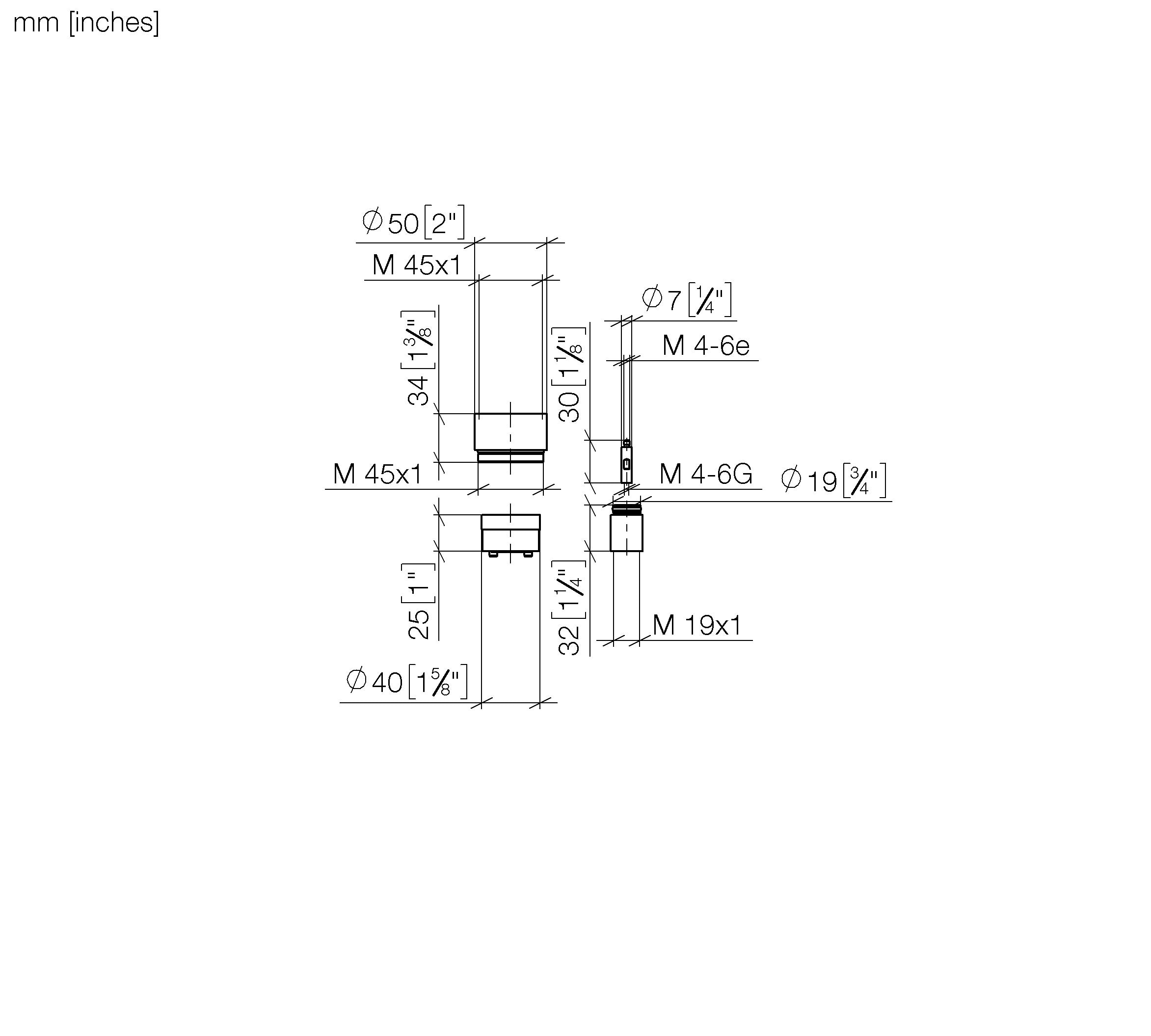 Extension 25 mm III