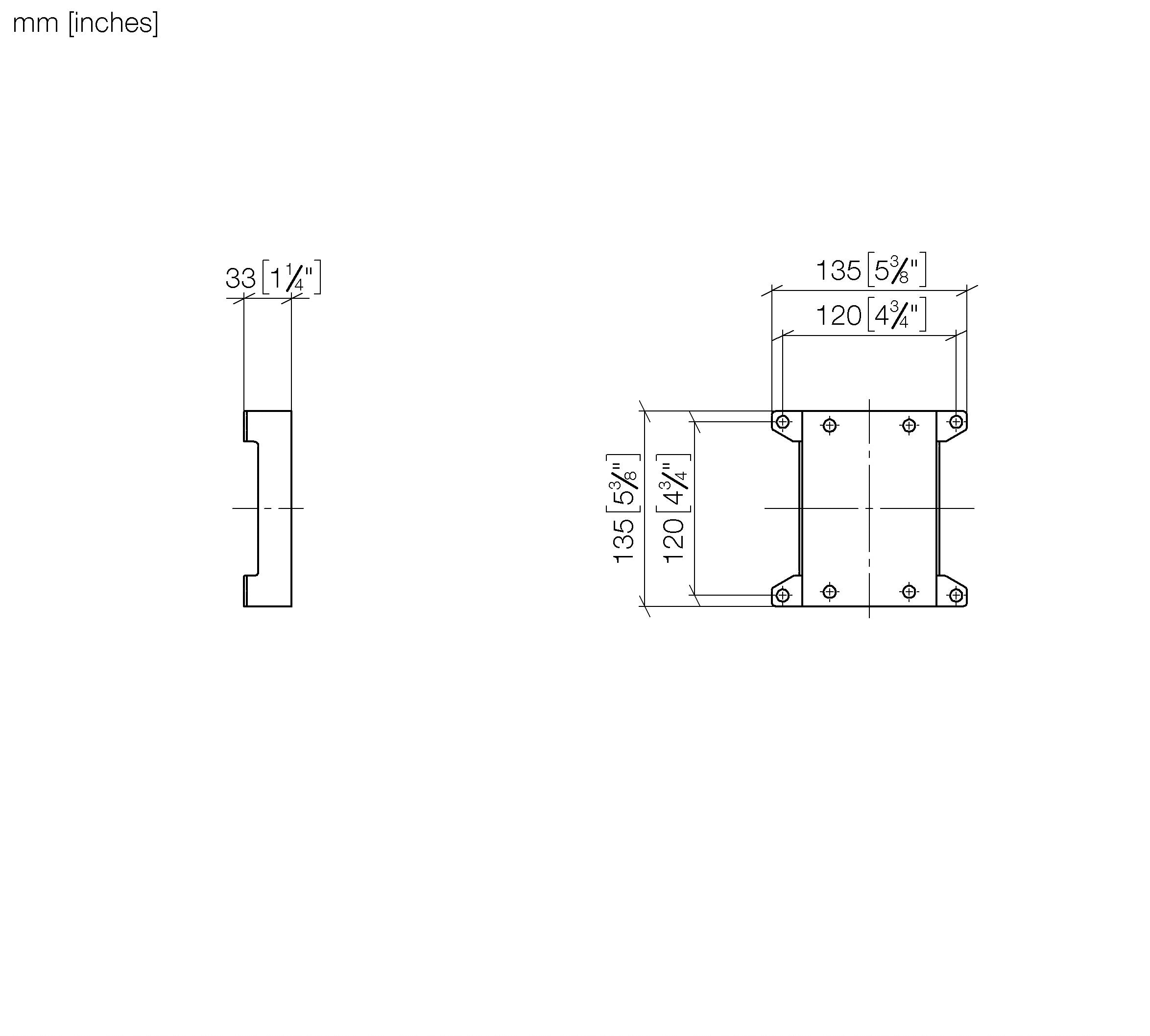 Water Points Adapter Plate