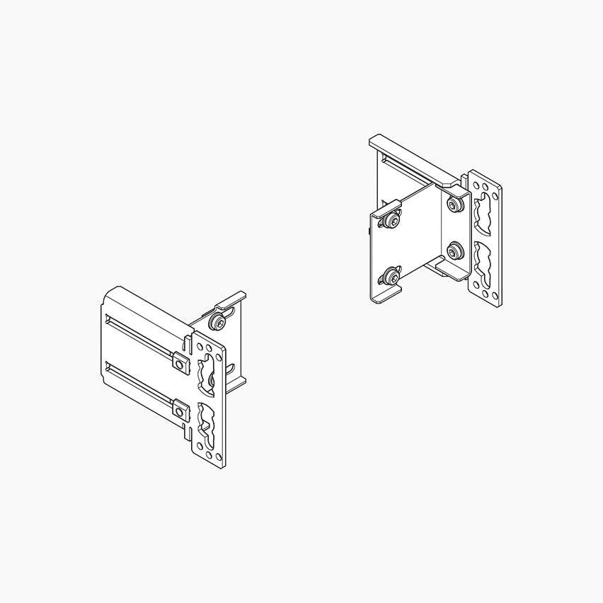 Xgrid Attachment Set For Integrating In The Dry Wall Construction