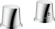 AXOR Starck Organic 2-hole rim-mounted thermostatic bath mixer