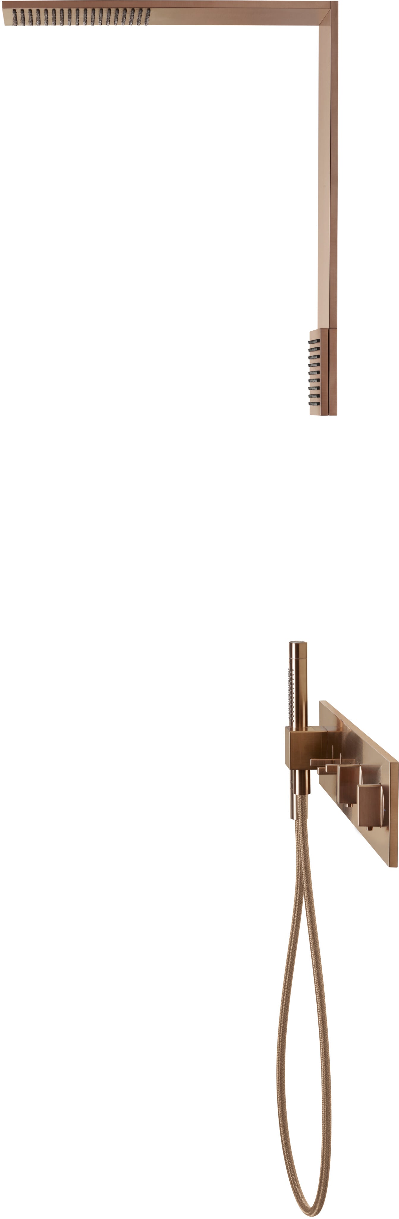 AXOR ShowerComposition Thermostatic module 540/110 for concealed installation for 3 functions