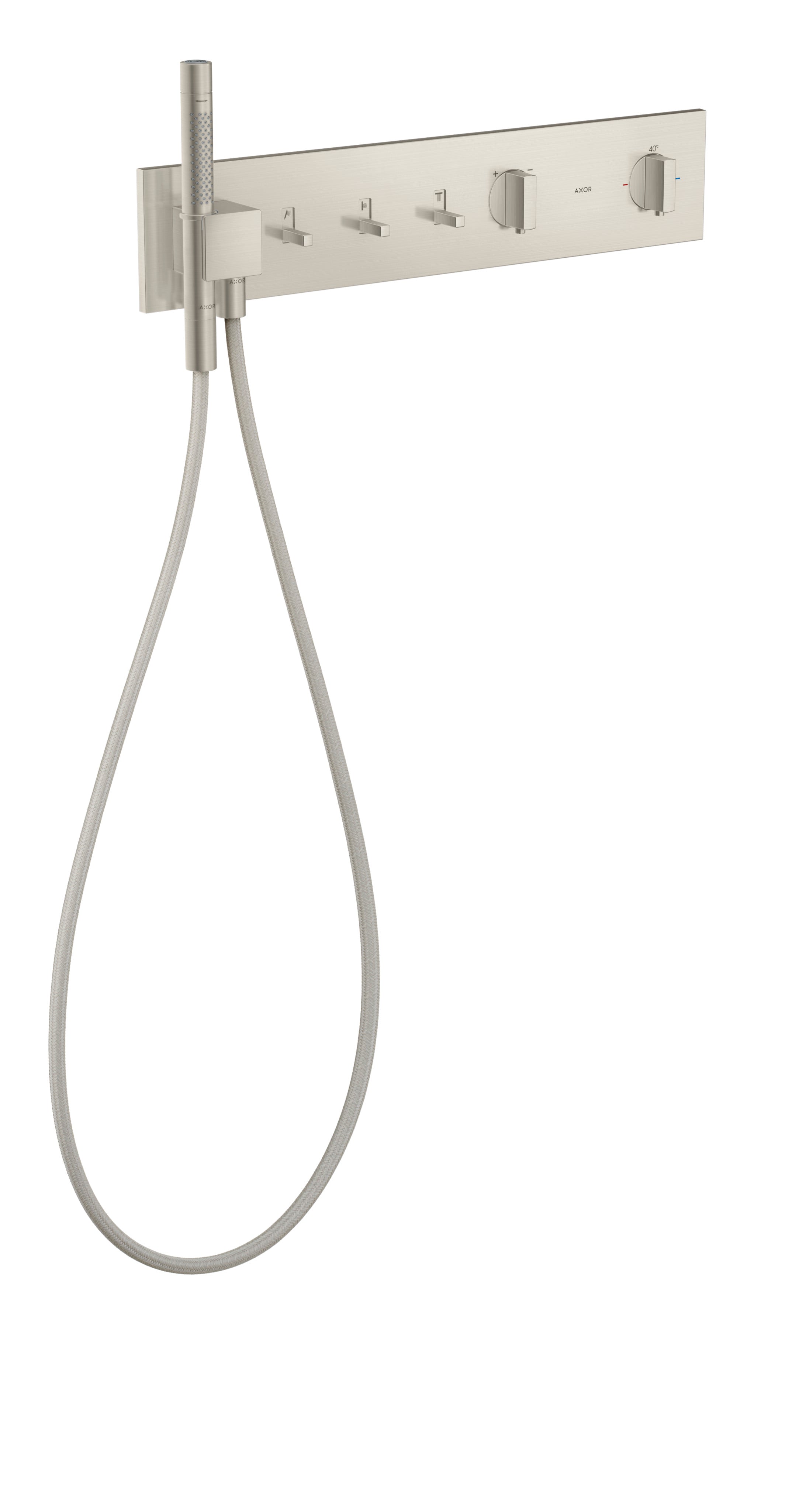 AXOR ShowerComposition Thermostatic module 540/110 for concealed installation for 3 functions