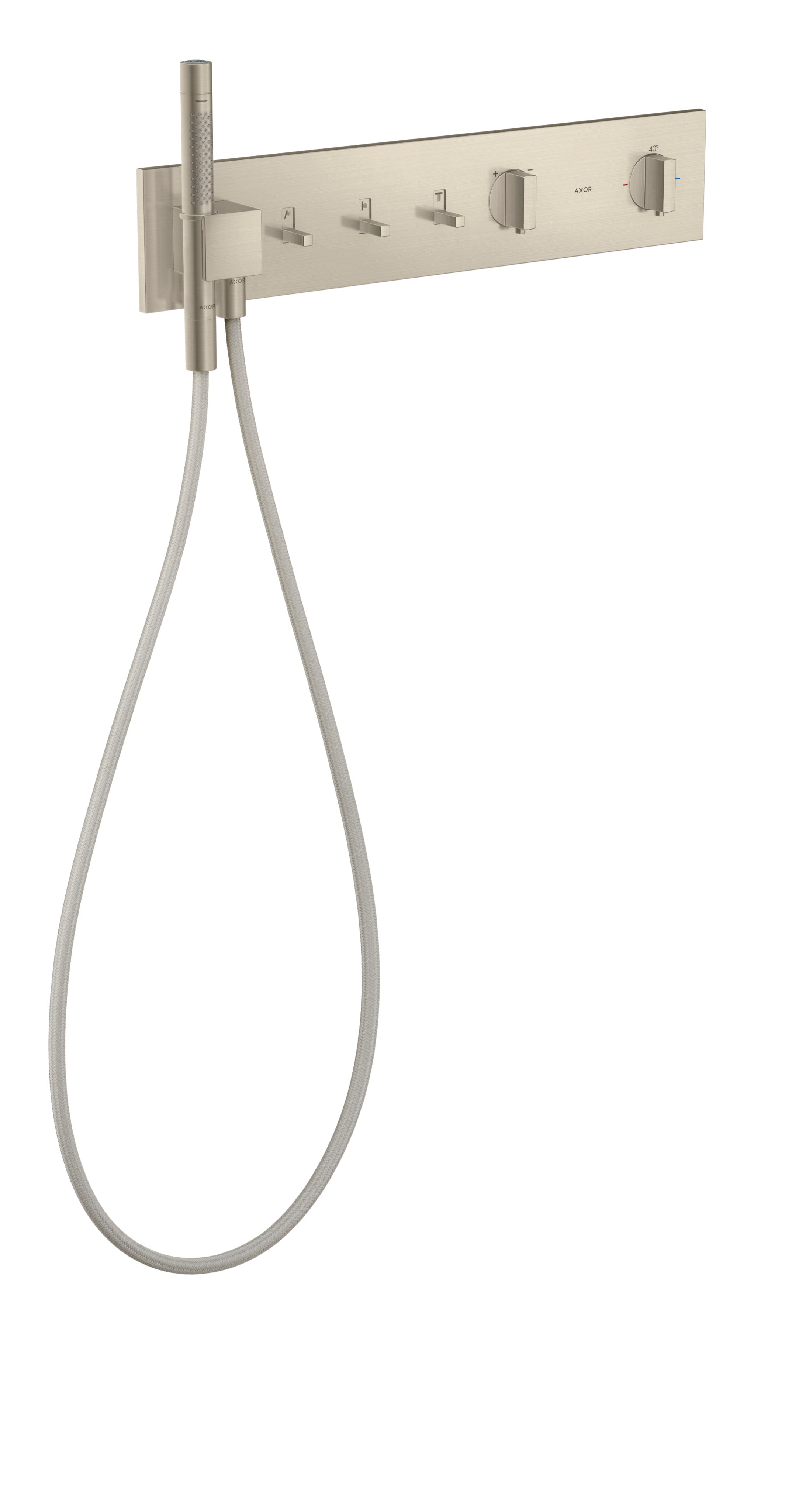 AXOR ShowerComposition Thermostatic module 540/110 for concealed installation for 3 functions