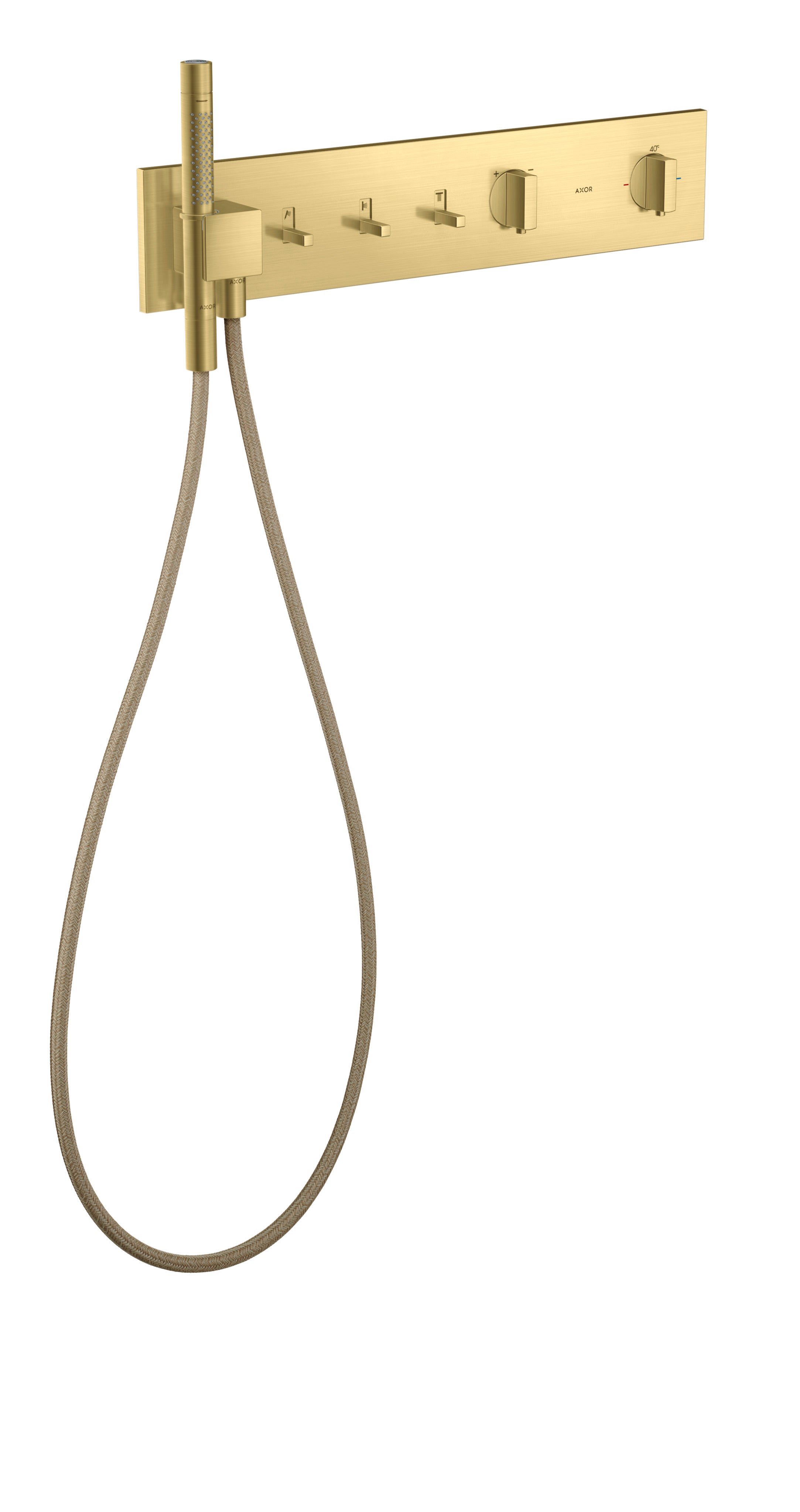 AXOR ShowerComposition Thermostatic module 540/110 for concealed installation for 3 functions
