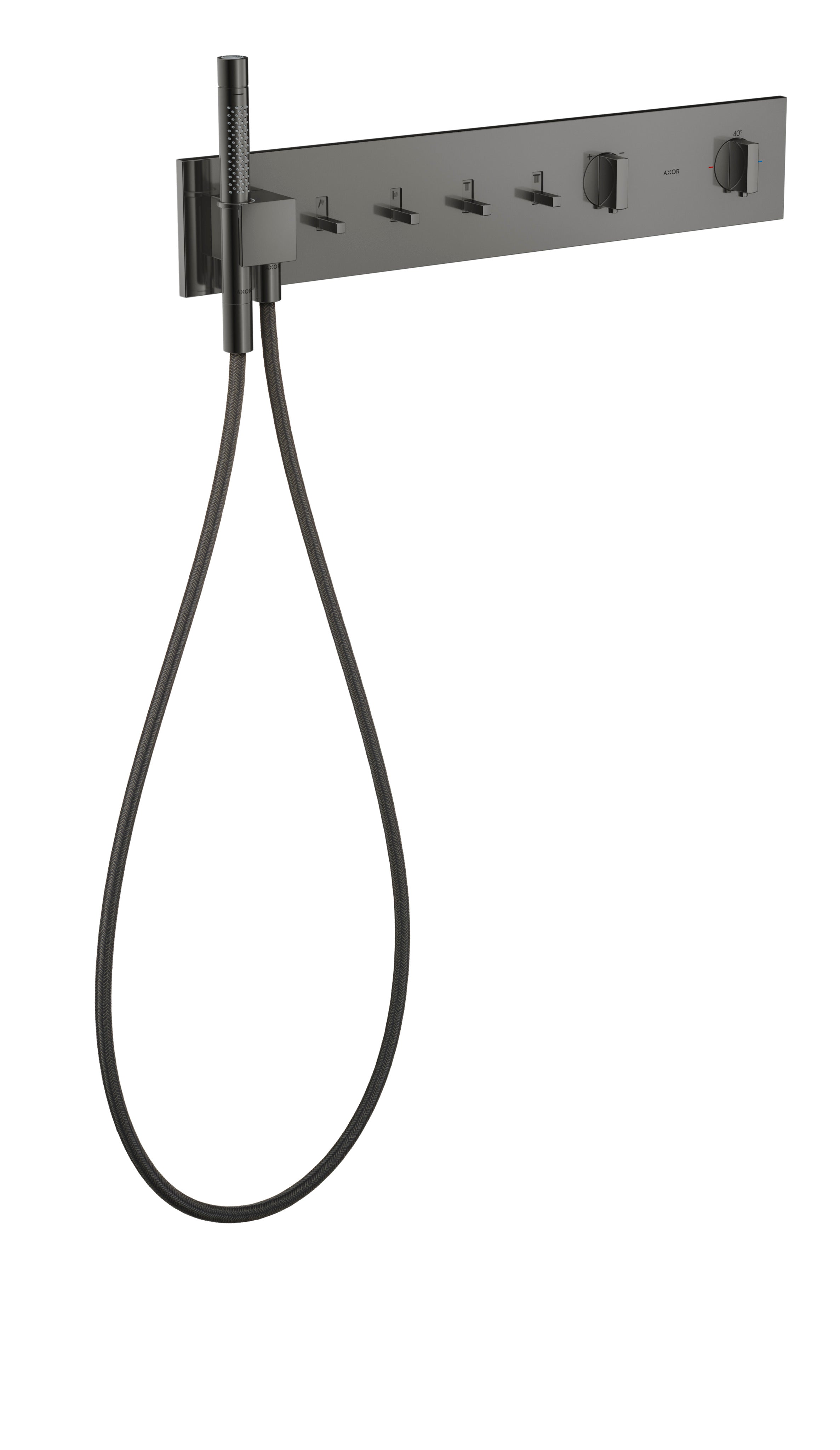 AXOR ShowerComposition Thermostatic module 610/110 for concealed installation for 4 functions