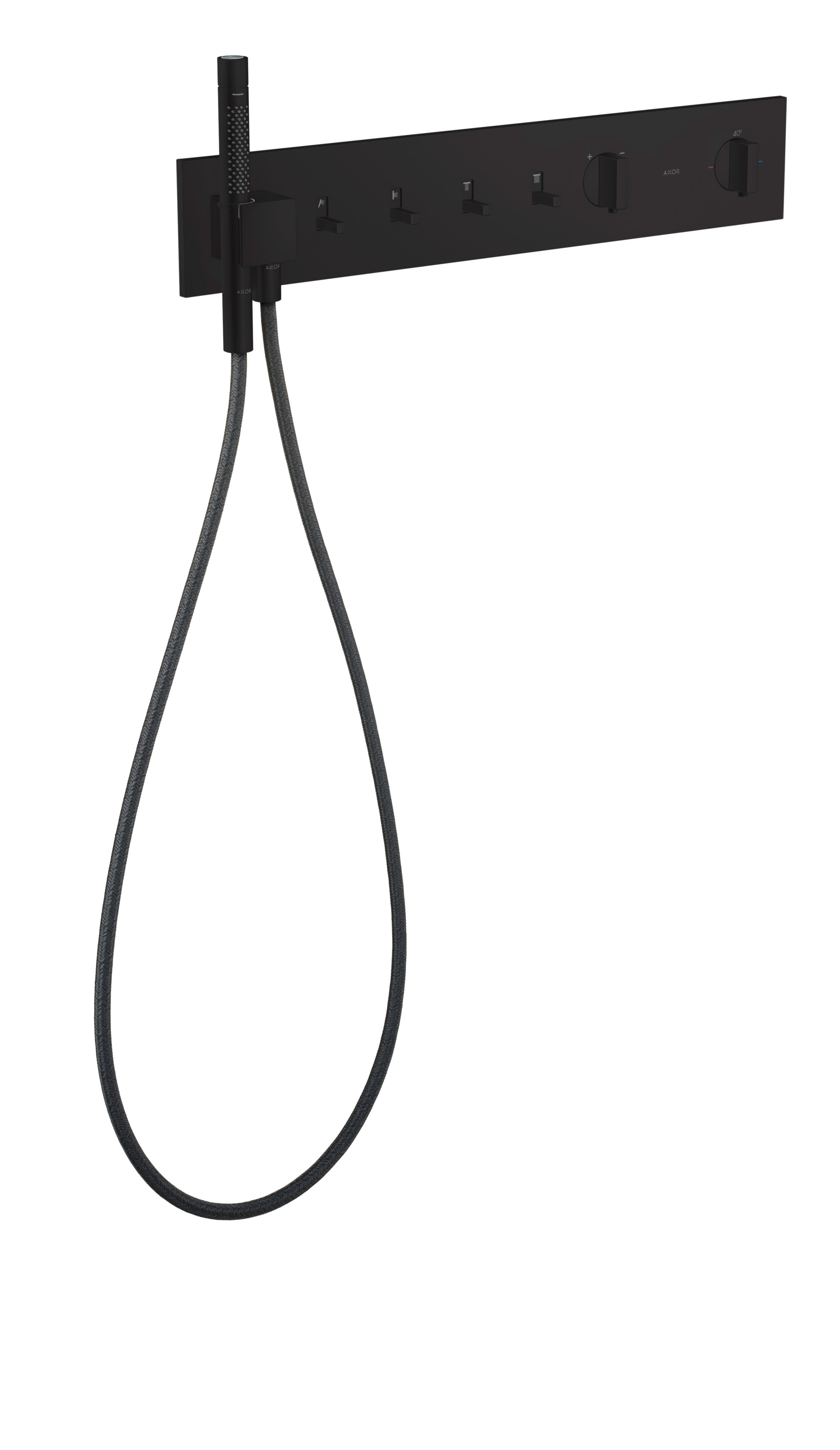 AXOR ShowerComposition Thermostatic module 610/110 for concealed installation for 4 functions