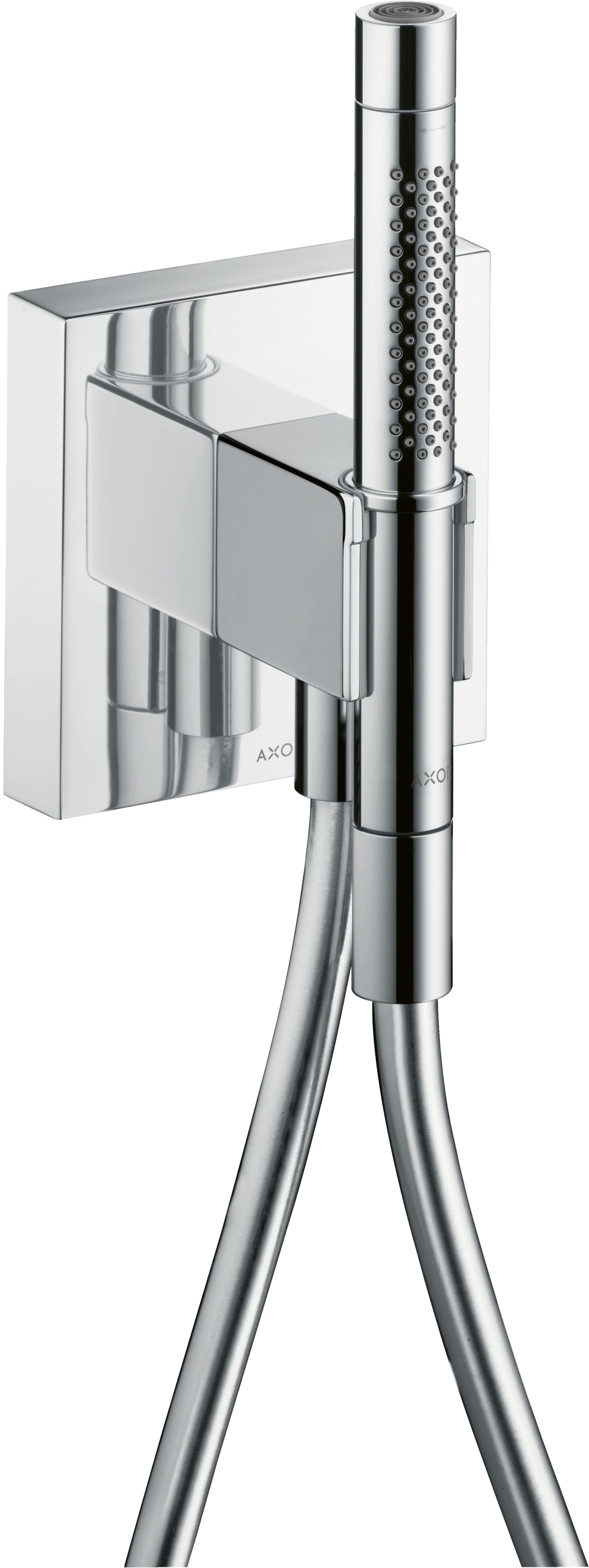 AXOR Starck Porter unit 120/120 with baton hand shower 2jet and shower hose